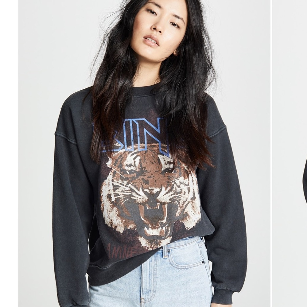 ANINE Bing tiger sweatshirt EUC!